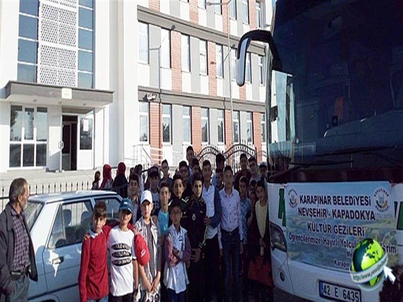 Karapınar Belediyesi 82 Öğrenciyi Kültür Gezileri İçin Kapadokya’ya Gönderdi